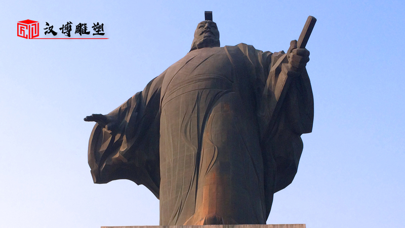古代人物雕像_大型雕像_秦始皇雕塑_歷史名人雕像_人物雕像訂制