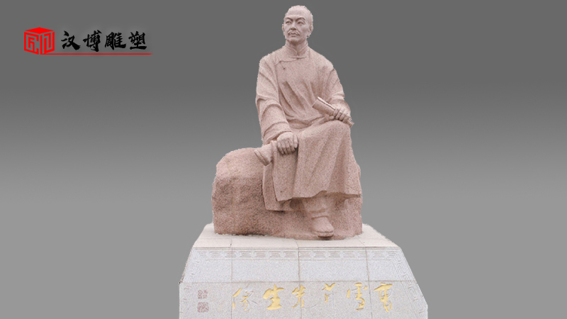傳統人物雕塑_名人石雕像_古代人物雕塑_園林景觀石雕_大型石雕定制