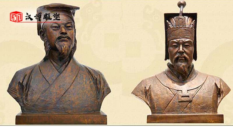 名人主題雕塑_人物銅雕制作_戶外景觀雕像歷史名人銅雕_人物雕像制作