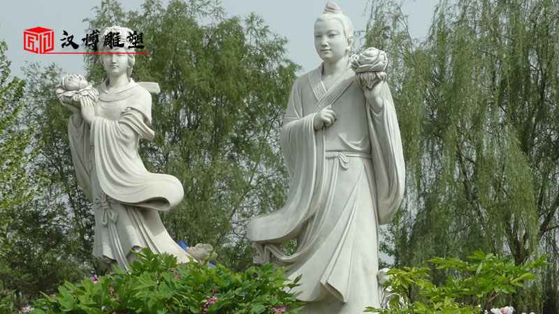 人物石雕像_大型雕塑制作_戶外景觀雕塑定制_人物雕塑廠家_大型石雕像