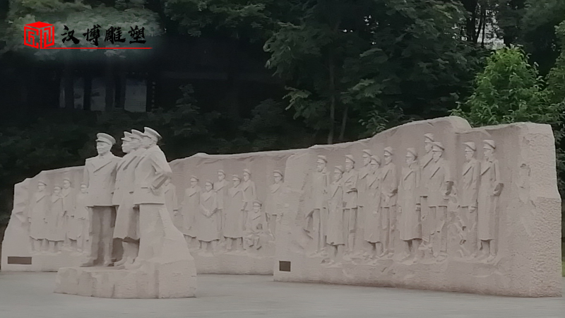 歷史人物雕塑_大型石雕定制_園林景觀雕像_戶外石雕制作_人物石雕像