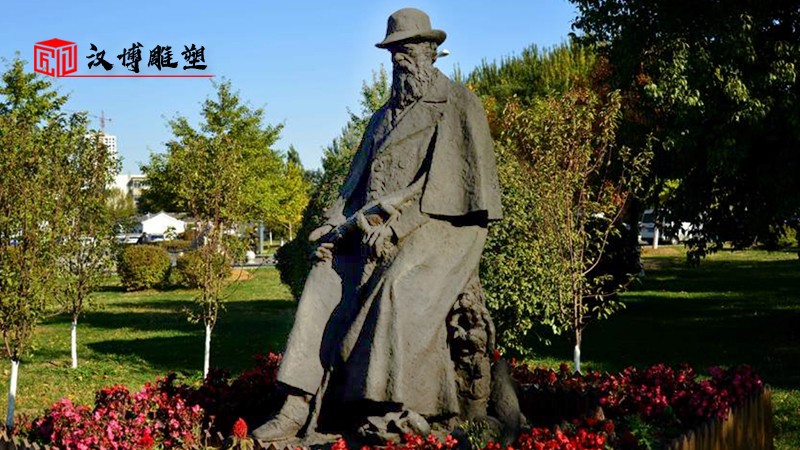 校園景觀雕塑_人物鑄銅雕像_石雕制作廠家_校園鑄銅雕塑_校園文化雕像